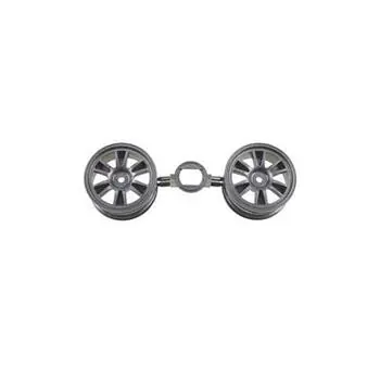 12-Speichen Felge 26mm (2) Dkl.Gunmetal