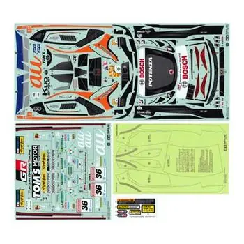 Aufkleber au TOM´S GR Supra