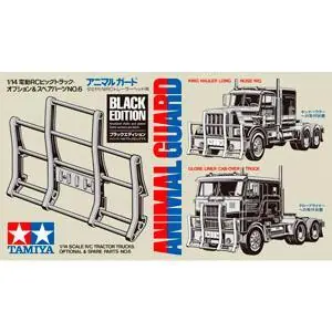 1:14 Rammschutz schwarz für US-Trucks