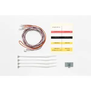 MFC LED-Set 3mm weiß L:1100mm