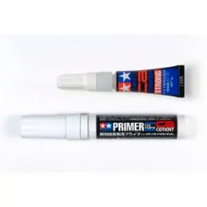 Tamiya CA-Cement/Primer Set 3g PP/PE/POM