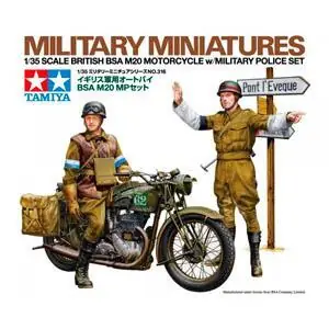 1:35 Brit. BSA M20 Krad./Mi.Polizei