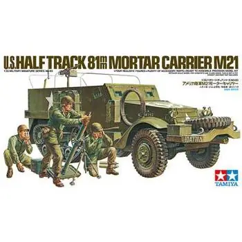 1:35 US M21 Halbkette m. Mörser (4)