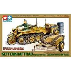 1:48 Dt. Kettenkrad m. Goliath