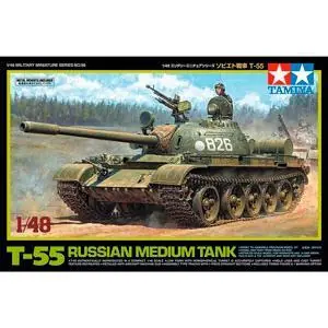 1:48 Rus. Mit. KPz T-55