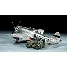 1:48 P-47D Thunderbolt & Lt. Veh. 4x4