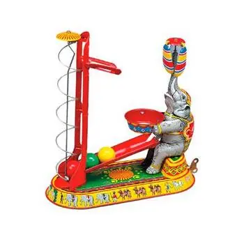 Elefantenballspiel, Aufzugswerk